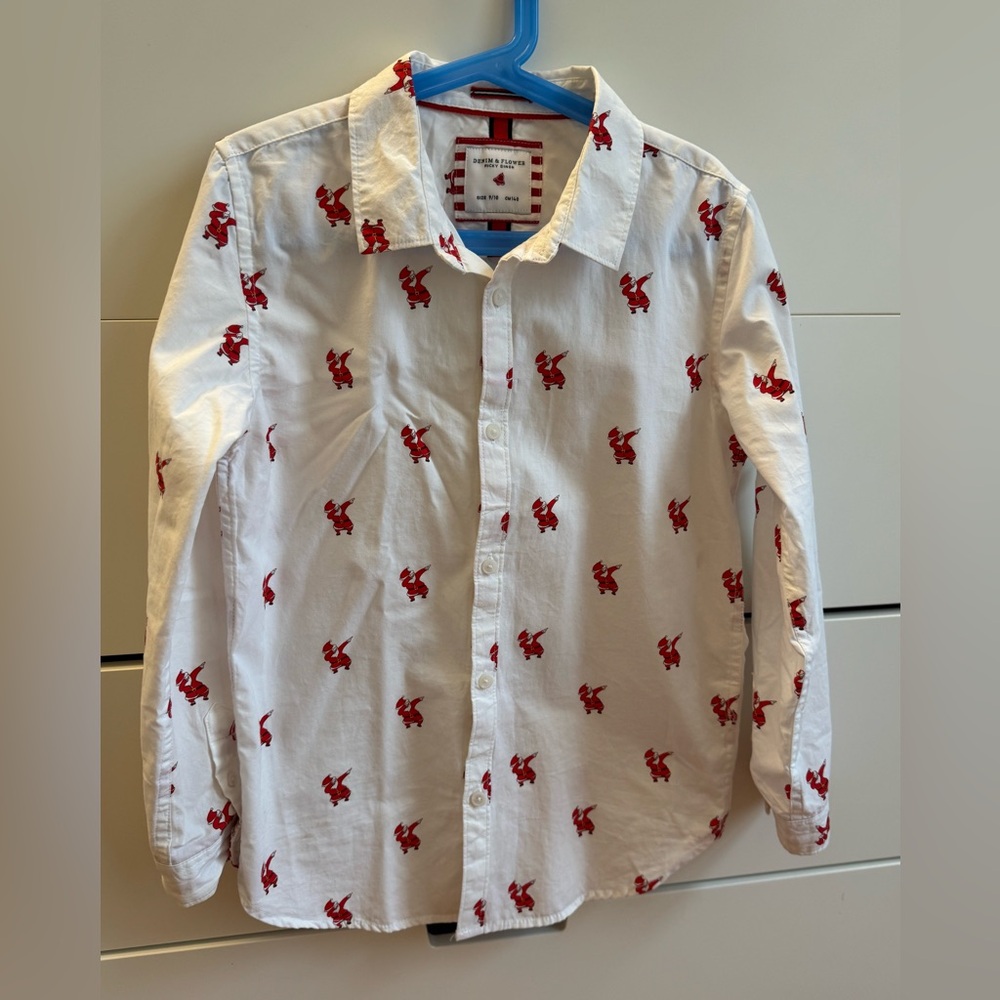 Denim and Flower Ricky Singh Kids
Christmas Shirt Size 9/10